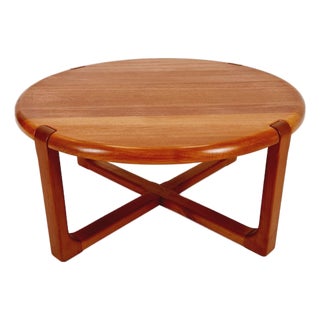 Danish Teak Coffee Table by Niels Bach for Randers Möbel, 1960s For Sale