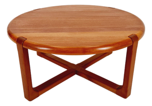 Danish Teak Coffee Table by Niels Bach for Randers Möbel, 1960s