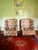 Pair of Jacquard TRS Wingback Chairs Muted earth tones in a heavyweight tapestry weave on a solid, well-constructed frame....
