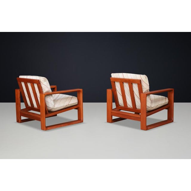 Mid-Century Modern Lounge Chairs attributed to Miroslav Navrátil, Former Czechoslovakia, 1970s, Set of 2 For Sale - Image 12 of 17