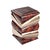 "Riccio" Bar Stool With Bronze and Burl Walnut, Hand Crafted For Sale In Los Angeles - Image 6 of 9