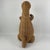 1970s Large VTG 28" Wicker Kangaroo Storage Basket Hamper Plant Toilet Paper Holder For Sale - Image 5 of 12
