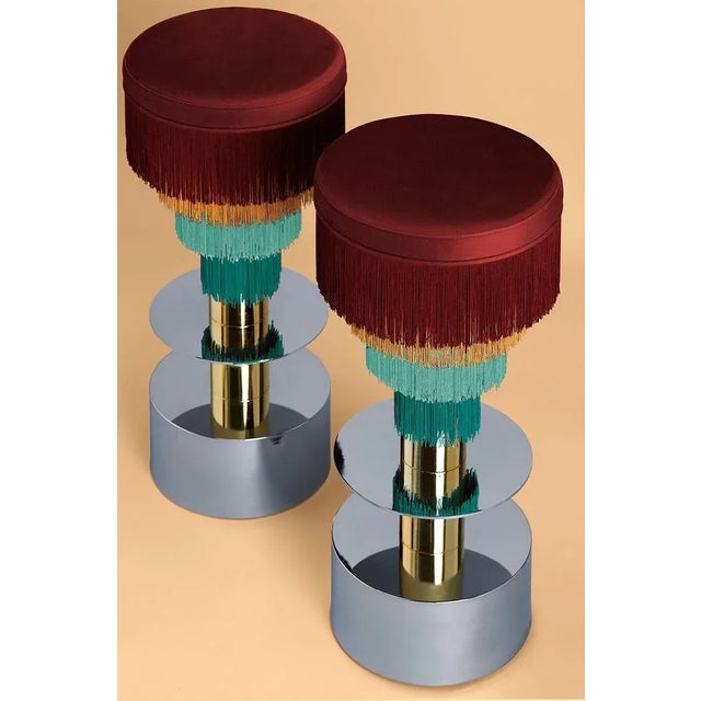 Déjà Vu Stool by Masquespacio For Sale - Image 6 of 13