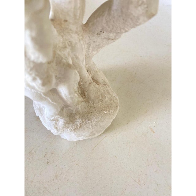 Female Figurine in Marble Powder, France, 20th Century For Sale - Image 10 of 18