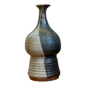 Vintage Textured Studio Pottery Vase
