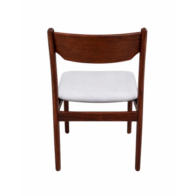 1970s Teak Dining Room Chairs by Erik Buch, 1970s, Set of 4 For Sale - Image 5 of 7