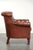 Chesterfield Club Chair in Cowhide Leather For Sale - Image 3 of 13