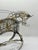 Silver Vintage Rare Wire Harness Racing Sculpture, Horse and Sulky Folk Art For Sale - Image 8 of 9