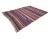 Boho Chic Striped Colorful Kilim Rug For Sale - Image 3 of 7
