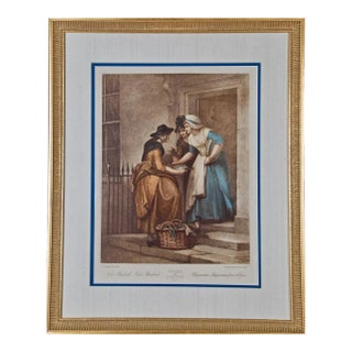 "New Mackrel": An Engraving From the 18th Century Series 'The Cries of London', 1795 For Sale