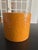 Orange Ceramic Pot in the style of Georges Jouve, 1950s For Sale - Image 6 of 10