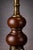 Hollywood Regency 1970s Sculptural Faux Bois & Brass Table Lamp — Tall 38” Statement Lamp With Claw Foot Base For Sale - Image 3 of 6