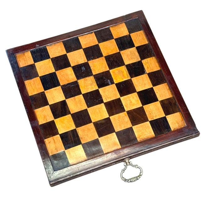 Mahogany Chess and Backgammon Games Table, 1735 For Sale - Image 10 of 18