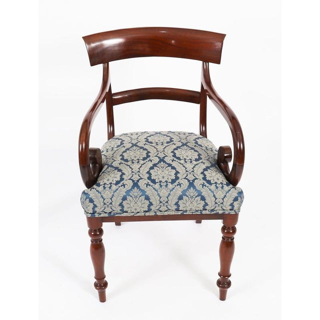 Antique 19th Century English William IV Barback Dining Chairs, Set of 8 For Sale - Image 3 of 16