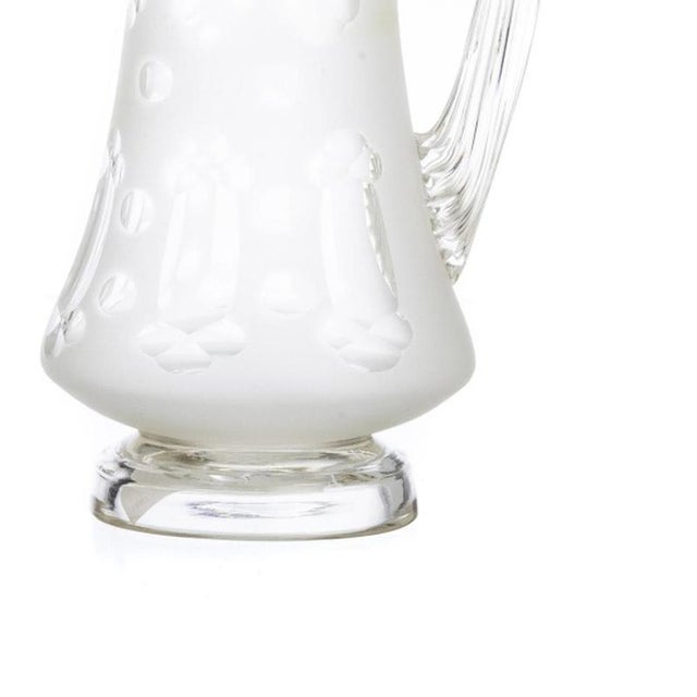 Glass and Crystal Mugs, Set of 2 For Sale - Image 5 of 6