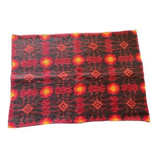 Southwestern Needlepoint Rug or Mat For Sale