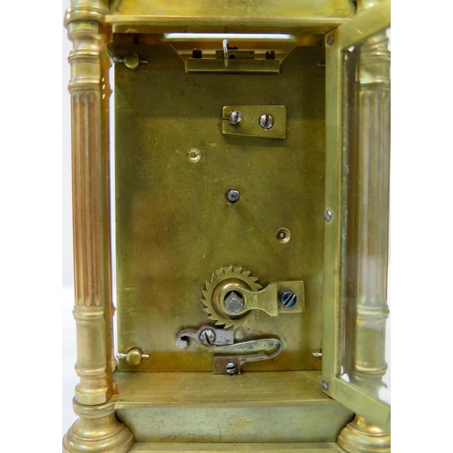 19th Century French Carriage Clock For Sale - Image 4 of 9
