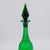 Antique English Green Glass Decanter, 1870 For Sale - Image 3 of 11