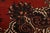 Baloch Rug 7’4” X 10’2” Red Wool Vintage Traditional Hand-Knotted Carpet For Sale - Image 4 of 14