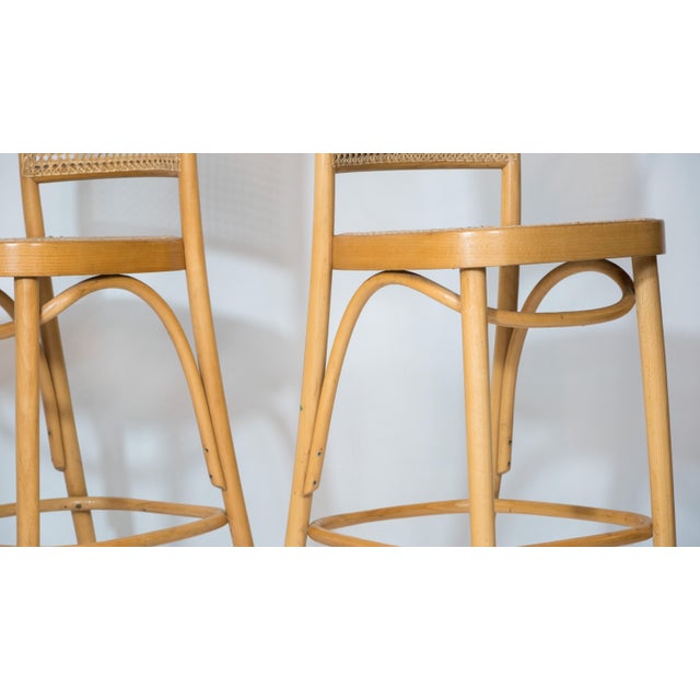 Vintage Hoffmann Bentwood '811' Bar Stools by Fmg Chairish