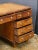 English Double Pedestal Desk of Mahogany With Embossed Leather Top For Sale - Image 11 of 11