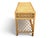 1970s Coastal Rattan Vanity and Writing Desk With Two Storage Drawers For Sale - Image 10 of 11