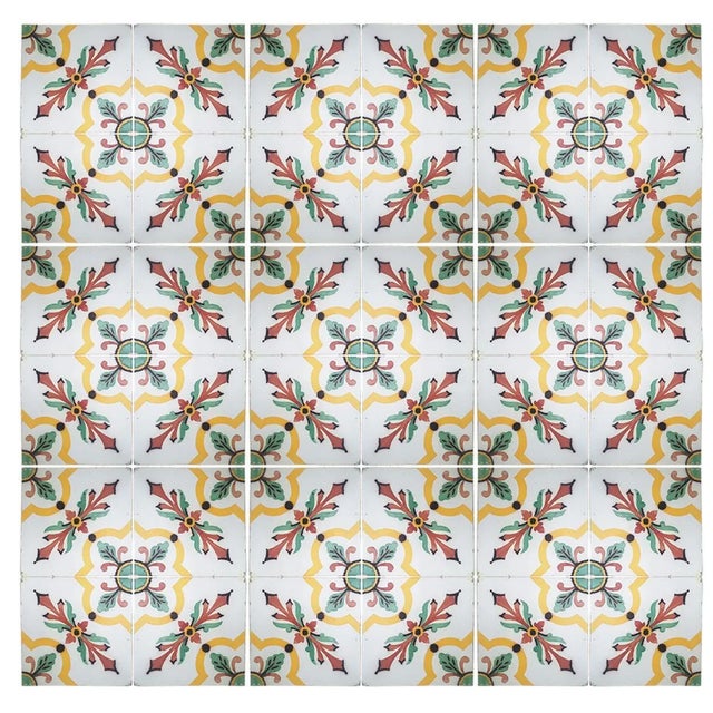 Antique French Ceramic Tile by Devres, 1920s For Sale - Image 3 of 12