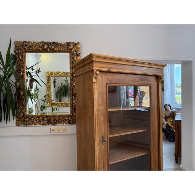 Gründerzeit Display Cabinet in Wood For Sale - Image 6 of 9