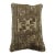 Zabihi Collection Large Brown Tribal Turkish Rug Pillow For Sale