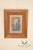 High Quality Double Matted Wood Framed Lithograph of Gustav Stickley Portrait. Lithograph is Professional Framed and Matted.