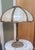 Antique Slag Glass Table Lamp For Sale In Philadelphia - Image 6 of 11