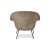 Brown Bat Fabric Brown, Brown-Green Frame & Black Armchair from Gubi For Sale - Image 8 of 10