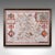 This is an antique map of Breconshire (Breknoke). An English, framed county and town map by John Speed with dual sided...