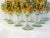Mexican Vintage Mexican Hand Blown Confetti Glass Goblets, Set of 11 For Sale - Image 3 of 5