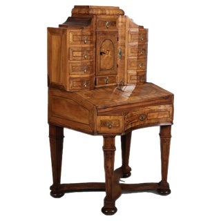 Ancient Baroque Tabernacle Secretary, 1740s For Sale