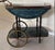 Mid-Century Modern Mid-Century Italian Hollywood Regency Marquetry Drop-Leaf Bar Cart For Sale - Image 3 of 9