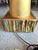 Gold 1960s Brutalist Italian Gold Leaf Metal Sculpture Table Lamp Heavy Richard Barr Attr. For Sale - Image 8 of 18