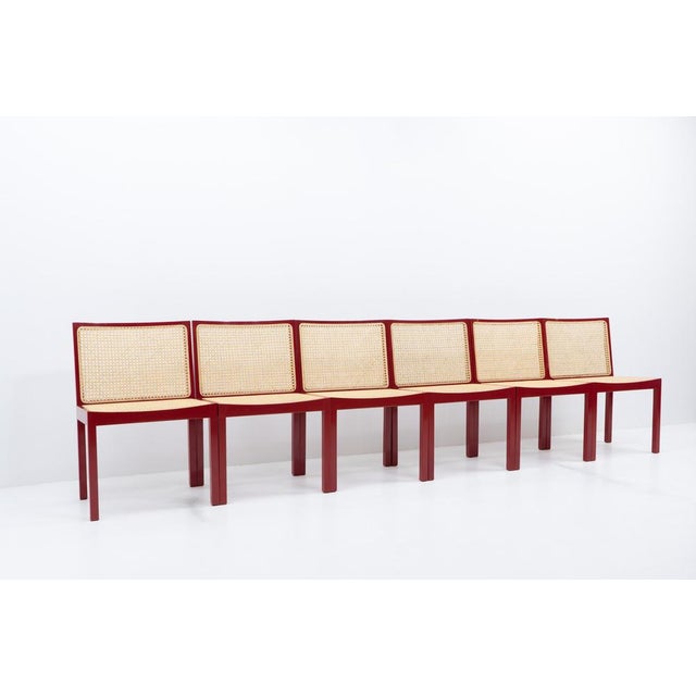 Wood Bench Chairs by Willy Guhl, 1960s, Set of 6 For Sale - Image 7 of 18