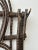 Antique Adirondack Twig Wall Rack With Carved Stripe Detailing, Circa 1940s-50s For Sale - Image 10 of 16