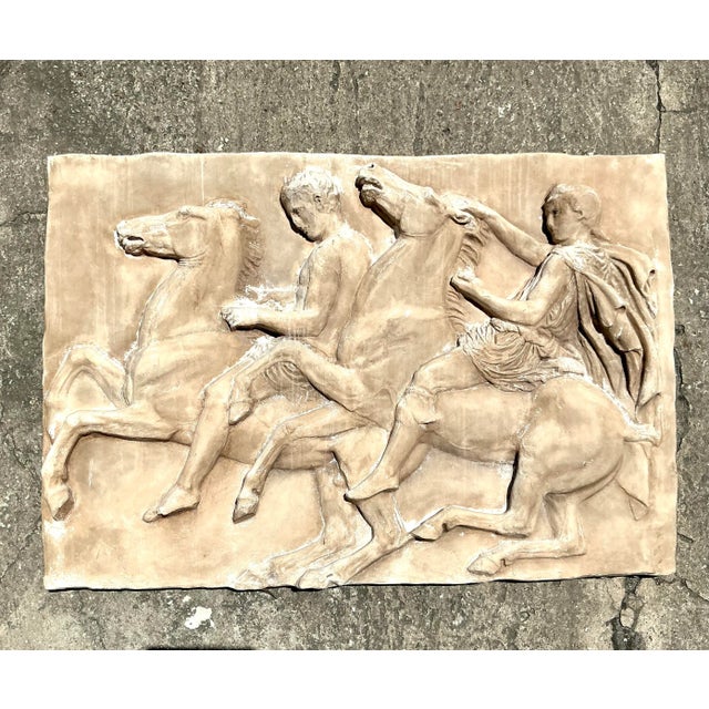 Vintage Boho Grand Tour Frieze For Sale In West Palm - Image 6 of 6