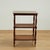 Wood Pair of Vintage British Colonial Style Three Tiered Stands For Sale - Image 7 of 16