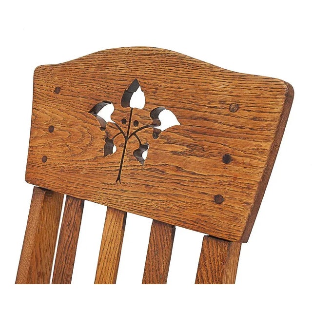 Art Nouveau Chairs by Léon Jallot, 1905, Set of 6 For Sale - Image 3 of 12