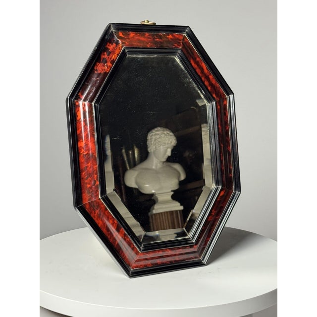 Faux Tortoise Mirror, 19th Century For Sale - Image 14 of 16