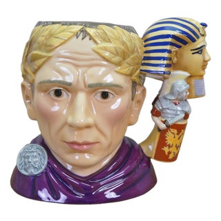 Royal Doulton Julius Caesar Great Military Leader Toby Character Jug For Sale