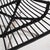 Black Swivel Armchair in Rattan and Chrome, 1970s For Sale - Image 8 of 15