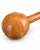 Rustic Antique Turned Wooden Dumbbell, 1890s For Sale - Image 3 of 5