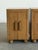W15 D15 H25/ Depth 16 with handles Pair of vintage white oak nightstands fully refinished and customized with new solid...