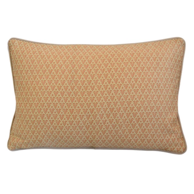 French Provincial Italian Mariano Fortuny Murillo Feather/Down Pillow For Sale - Image 3 of 6