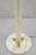 Vintage Postmodern Art Deco Figural Frosted Acrylic & Glass Torchiere Floor Lamp For Sale - Image 4 of 13