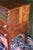 Antique Spool Cabinet With Glass Drawers From the Late 1800s For Sale - Image 4 of 14